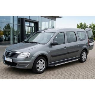 Estribos Laterales Duru (2 uds., Aluminio) Dacia Logan MCV 2004-2014 foto 3
