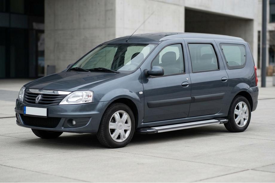 Renault Logan MCV 2005-2013 Estribos Laterales Rainbow (2 uds., Aluminio) Image