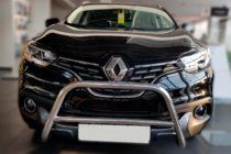 Renault Kadjar 2015-2022 Defensa Delantera (Acero Inoxidable) foto 2