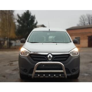 Defensa Delantera WT003 (Acero Inoxidable) Renault Lodgy 2013-2022 foto 1