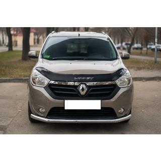 Defensa Delantera ST008 (Acero Inoxidable) Dacia Lodgy 2012-2022 foto 1