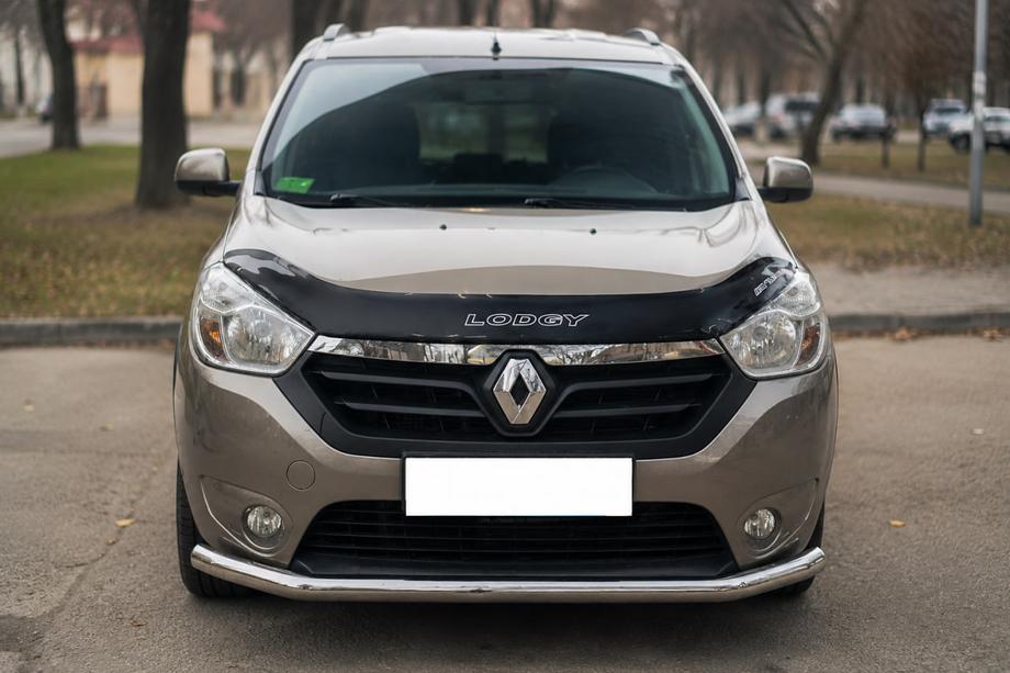 Dacia Lodgy 2012-2022 Defensa Delantera ST008 (Acero Inoxidable) Image