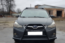 Subaru XV 2011-2017 Defensa Delantera F1-71 Negra (Acero Inoxidable) foto 1