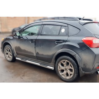 Barras Laterales BB002 (2 uds., Acero Inoxidable) Subaru XV 2011-2017 foto 3