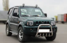 Suzuki Jimny 1998-2018 Defensa Delantera F2-01 (Acero Inoxidable) foto 2