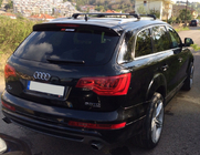 Audi Q7 2005-2015 Barras de techo (travesaños) para raíles integrados con llave WingCarrier V2 (2 uds) foto 20