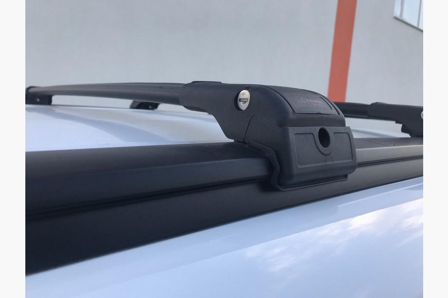 Renault Lodgy 2013-2022 Barras de techo (travesaños) para raíles integrados con llave WingCarrier V2 (2 uds) Foto 22