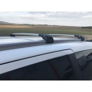 Barras de techo (travesaños) para raíles integrados con llave WingCarrier V2 (2 uds) Dacia Lodgy 2012-2022 foto 2
