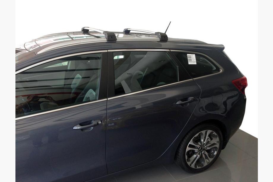 Kia Ceed 2012-2018 Barras de techo (travesaños) para raíles integrados con llave WingCarrier V2 (2 uds) Image