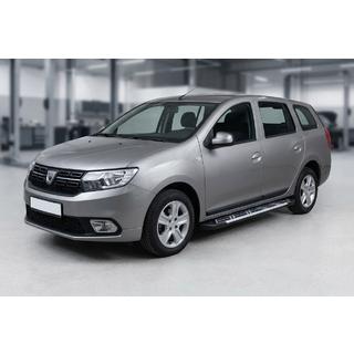 Estribos Laterales Sunrise (2 uds., Aluminio) Renault Logan MCV 2013-2022 foto 1