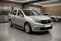 Renault Logan MCV 2013-2022 Estribos Laterales Tayga Grey (2 uds., Aluminio) foto 1