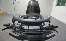 Porsche Boxster/Cayman 982 (718) 2016- Kit de carrocería GT4RS (polipropileno + carbono) foto 82