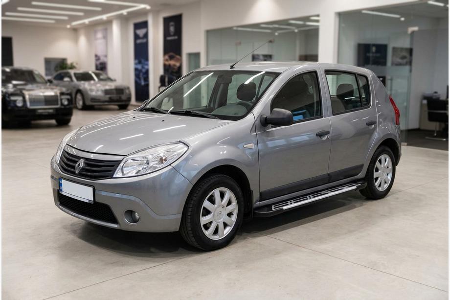 Renault Sandero 2007-2013 Estribos Laterales Sunrise (2 uds., Aluminio) Image
