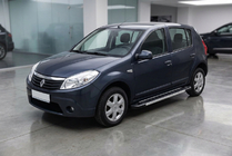 Renault Sandero 2007-2013 Estribos Laterales RedLine V1 (2 uds., Aluminio) foto 1