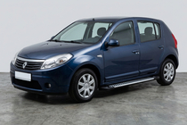 Renault Sandero 2007-2013 Estribos Laterales Line (2 uds., Aluminio) foto 1