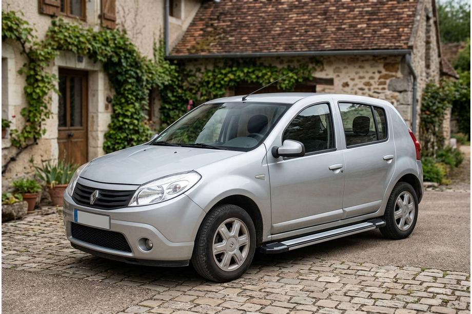 Renault Sandero 2007-2013 Estribos Laterales Rainbow (2 uds., Aluminio) Image