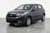 Dacia Sandero 2013-2020 Estribos Laterales Allmond Black (2 uds., Aluminio) foto 1