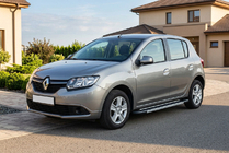 Dacia Sandero 2013-2020 Estribos Laterales RedLine V1 (2 uds., Aluminio) foto 1