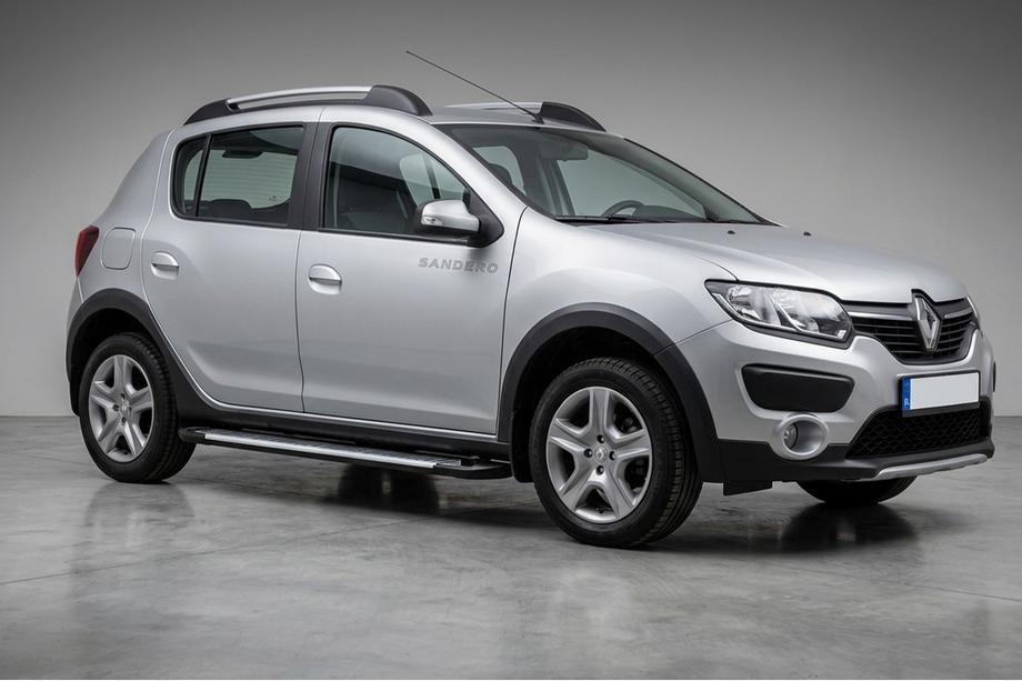 Dacia Sandero 2013-2020 Estribos Laterales Line (2 uds., Aluminio) Image