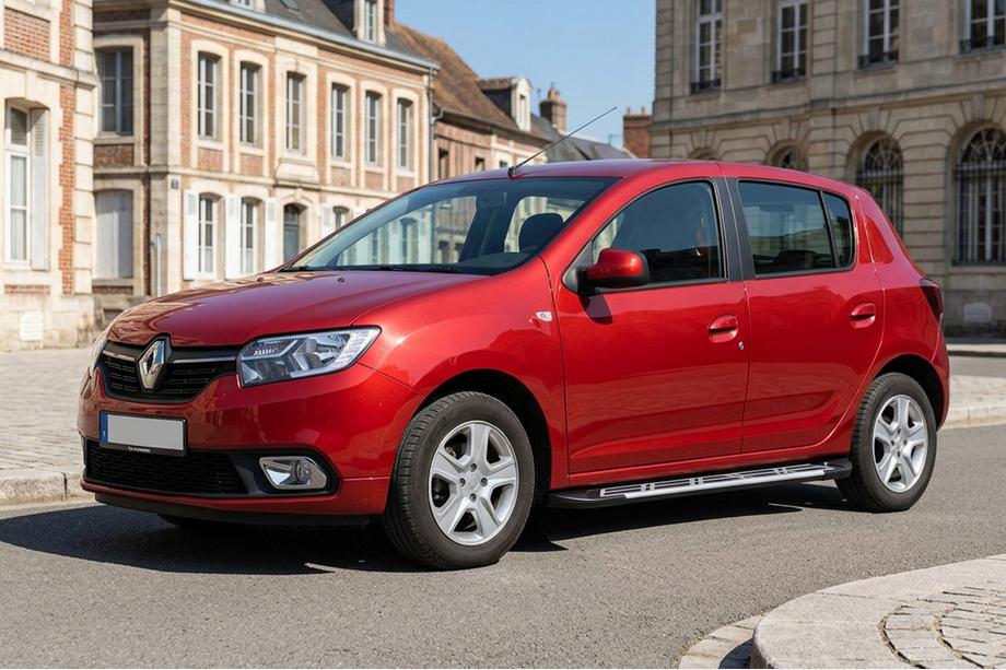 Renault Sandero 2013-2022 Estribos Laterales Sunrise (2 uds., Aluminio) Image