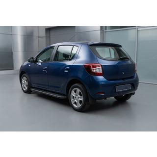 Estribos Laterales Bosphorus Black (2 uds., Aluminio) Renault Sandero 2013-2022 foto 1