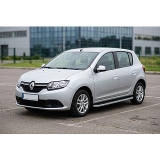 Estribos Laterales Tayga Grey (2 uds., Aluminio) Renault Sandero 2013-2022 foto 1