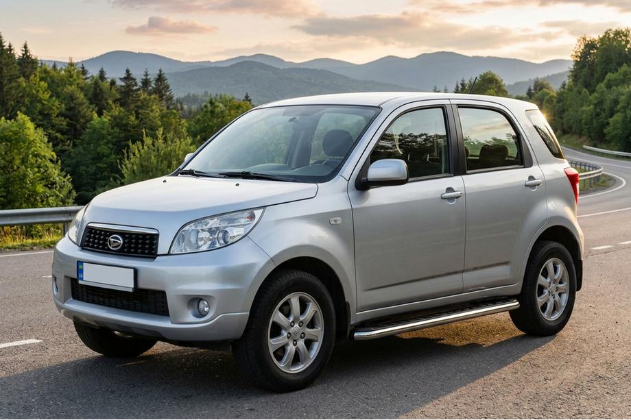 Daihatsu Terios 2006-2017 Estribos Laterales Maydos V1 (2 uds., Aluminio y Acero Inoxidable) Image