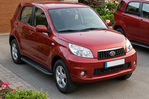 Daihatsu Terios 2006-2017 Estribos Laterales Bosphorus Black (2 uds., Aluminio) foto 2