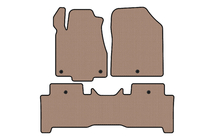Acura MDX 2007-2013 Alfombrillas de goma Carsuit (2 filas, beige) foto 1