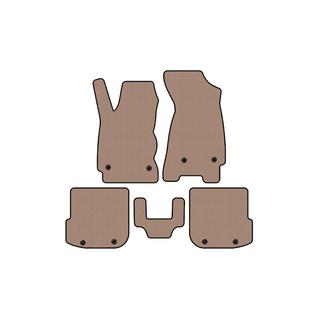 Alfombrillas de goma Carsuit (Sedan, beige) Audi A4 B5 1994–2001 foto 1
