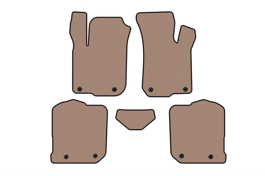 Audi A3 1996-2003 Alfombrillas de Goma Carsuit (HB, Beige) Image