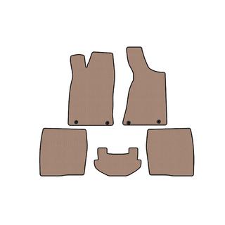 Alfombrillas de goma Carsuit (1987-1991, Sedan, beige) Audi 80/90 1987-1996 foto 1