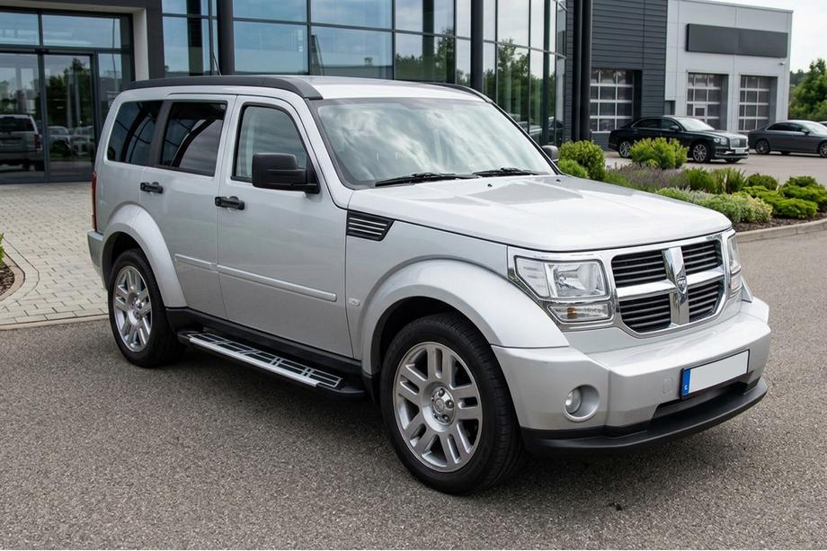 Dodge Nitro 2006-2011 Estribos Laterales Sunrise (2 uds., Aluminio) Image