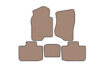 Cadillac Escalade 2007-2014 Alfombrillas de goma Carsuit (2 filas, beige) foto 1