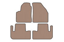 Chevrolet Tacuma/Rezzo 2000-2008 Alfombrillas de Goma Carsuit (Beige) foto 1