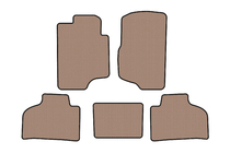 Chevrolet Silverado 2007-2013 Alfombrillas de Goma Carsuit (Beige) foto 1