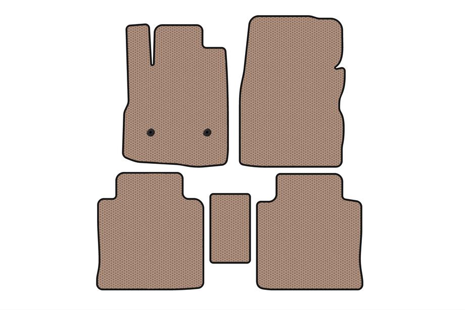 Chevrolet Equinox 2009-2016 Alfombrillas de goma Carsuit (2009-2015, beige) Foto 1