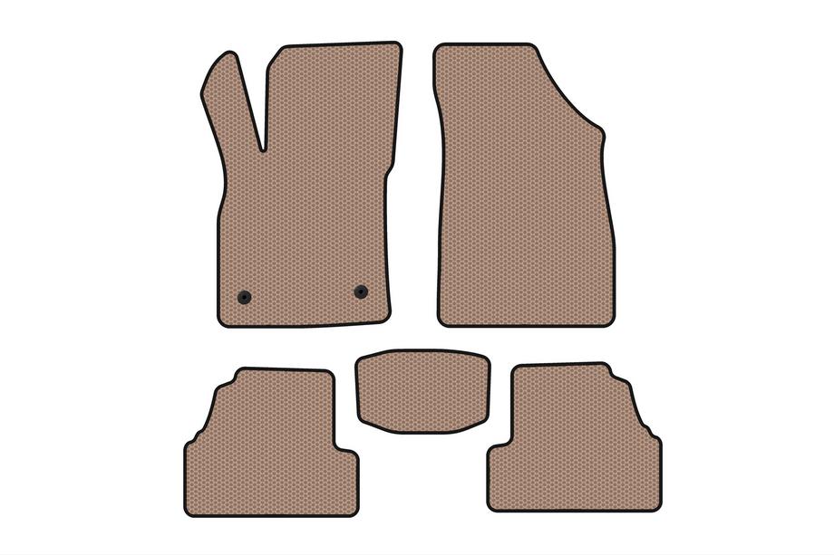 Chevrolet Trax 2012-2023 Alfombrillas de goma Carsuit (2019-2023, beige) Foto 1