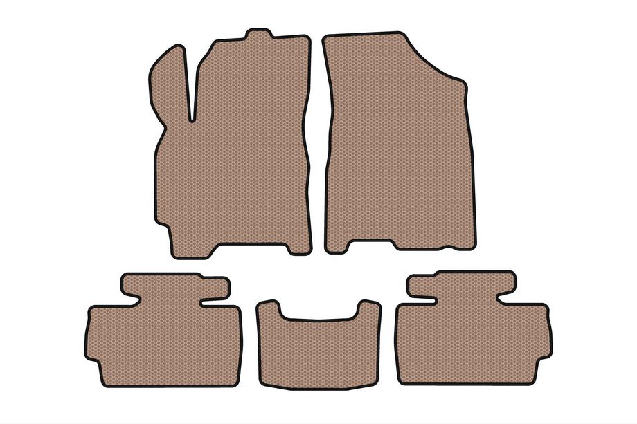 Chery Tiggo 2 2014- Alfombrillas de Goma Carsuit (Beige) Image