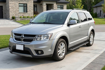 Dodge Journey 2008-2020 Estribos Laterales Allmond Black (2 uds., Aluminio) foto 1