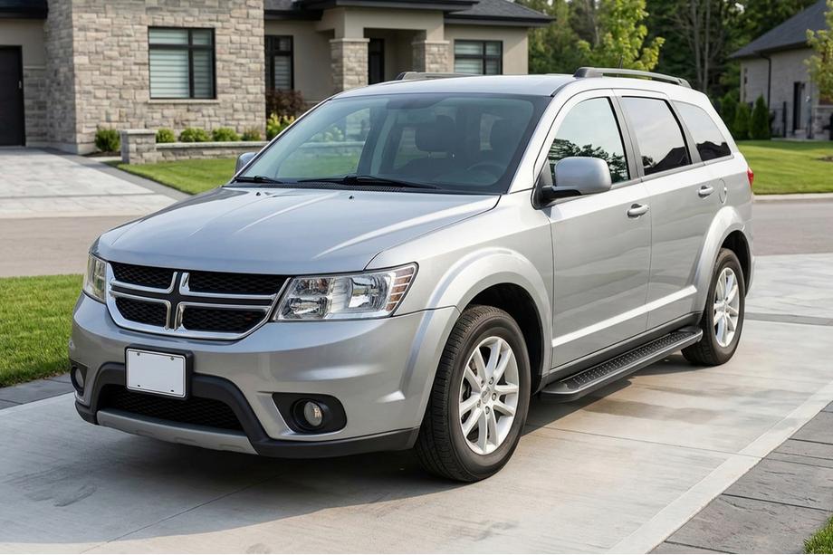 Dodge Journey 2008-2020 Estribos Laterales Allmond Black (2 uds., Aluminio) Image