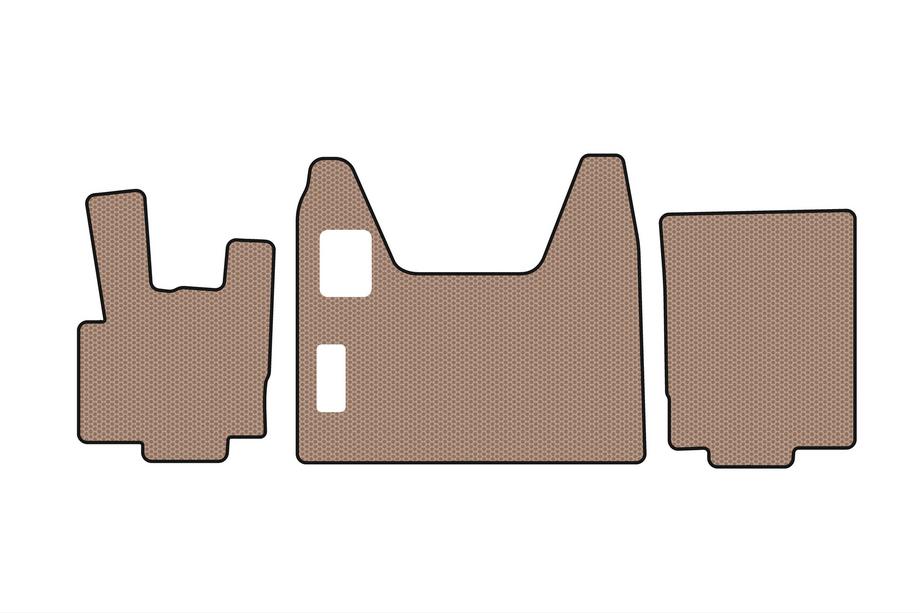 DAF XF95 2002-2006 Alfombrillas de Goma Carsuit (Beige) Foto 1