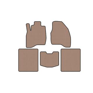 Alfombrillas de goma Carsuit (2015-2019, 5 plazas, beige) foto 1