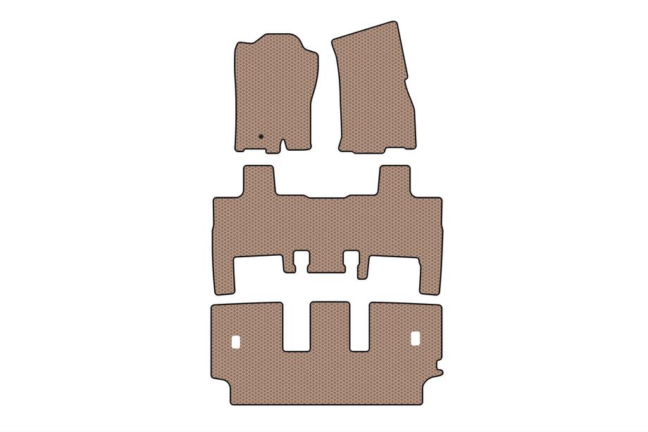 Ford Expedition 2007-2017 Alfombrillas de goma Carsuit (2007-2014, beige) Foto 1