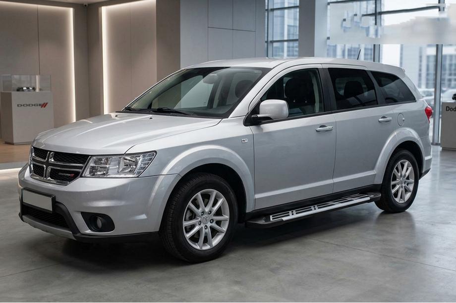 Dodge Journey 2008-2020 Estribos Laterales Sunrise (2 uds., Aluminio) Image