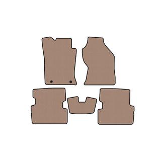 Alfombrillas de goma Carsuit (2001-2005, SW, beige) Ford Focus I 1998-2005 foto 1