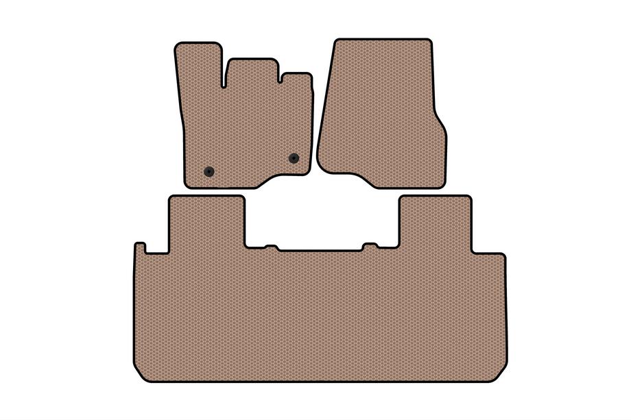 Ford F-150 2014-2021 Alfombrillas de Goma Carsuit (Beige) Image
