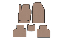 Ford Courier 2014-2023 Alfombrillas de Goma Carsuit (Beige) foto 1