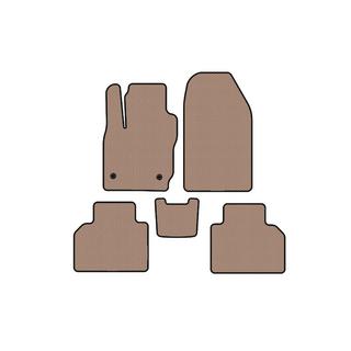 Alfombrillas de Goma Carsuit (Beige) Ford Courier 2014-2023 foto 1