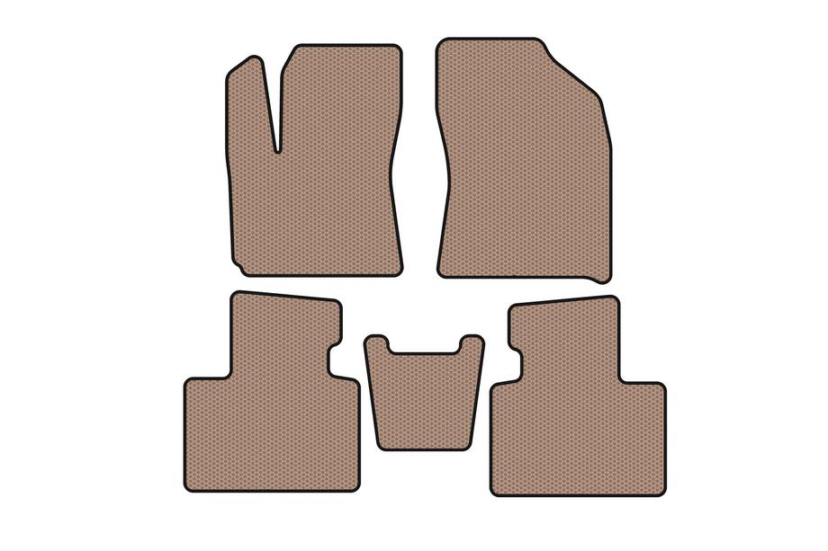 FAW X40 2016-2021 Alfombrillas de Goma Carsuit (Beige) Foto 1